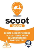 Scoot secure GPS volgsysteem met SCM keuring